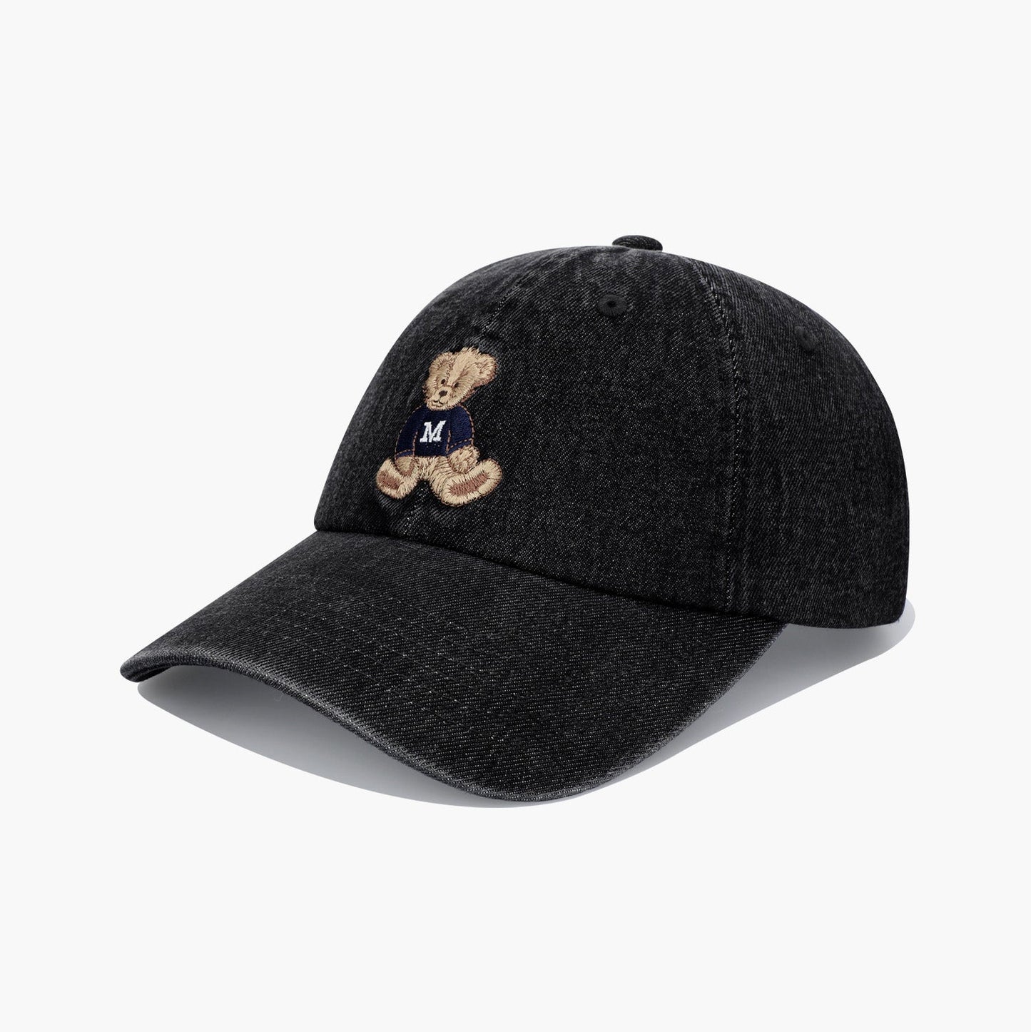 MARITHÉ FRANÇOIS GIRBAUD - Doodle Bear Cap Washed Black