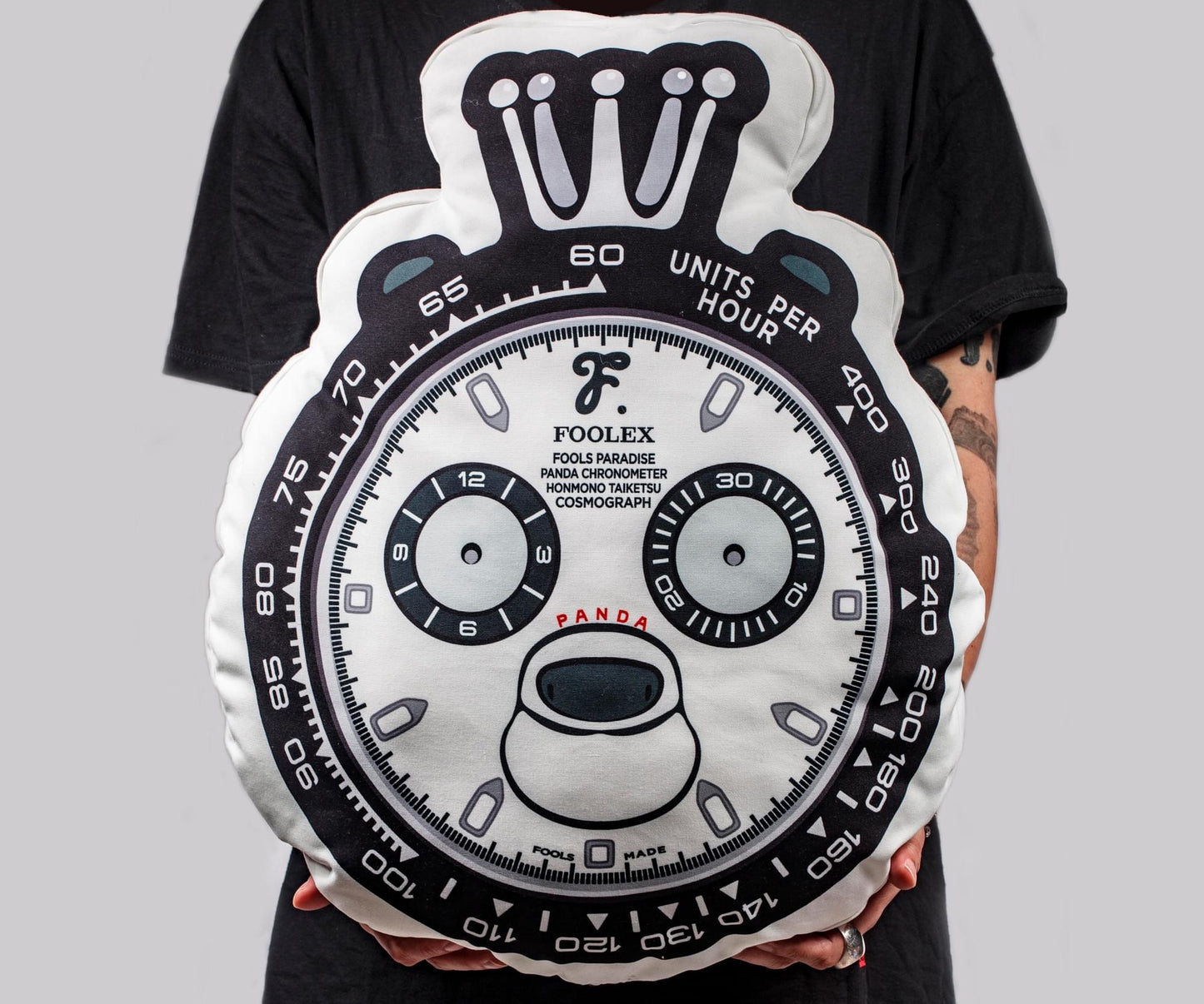 *Fools Paradise - HONMONO TAIKETSU // PANDA CUSHION