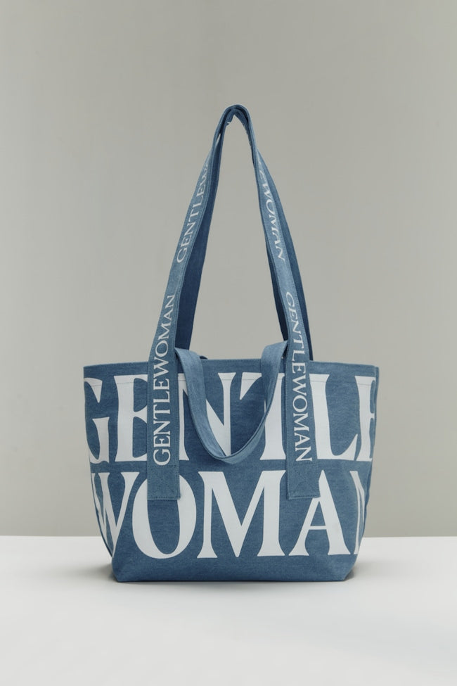 GENTLEWOMAN - HOLLYWOOD TOTE BAG (GREEN/BLUE/BLACK)