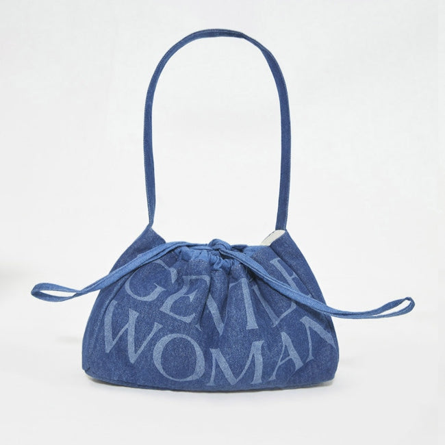 GENTLEWOMAN - DENIM DUMPLING BAG (3 Colors)