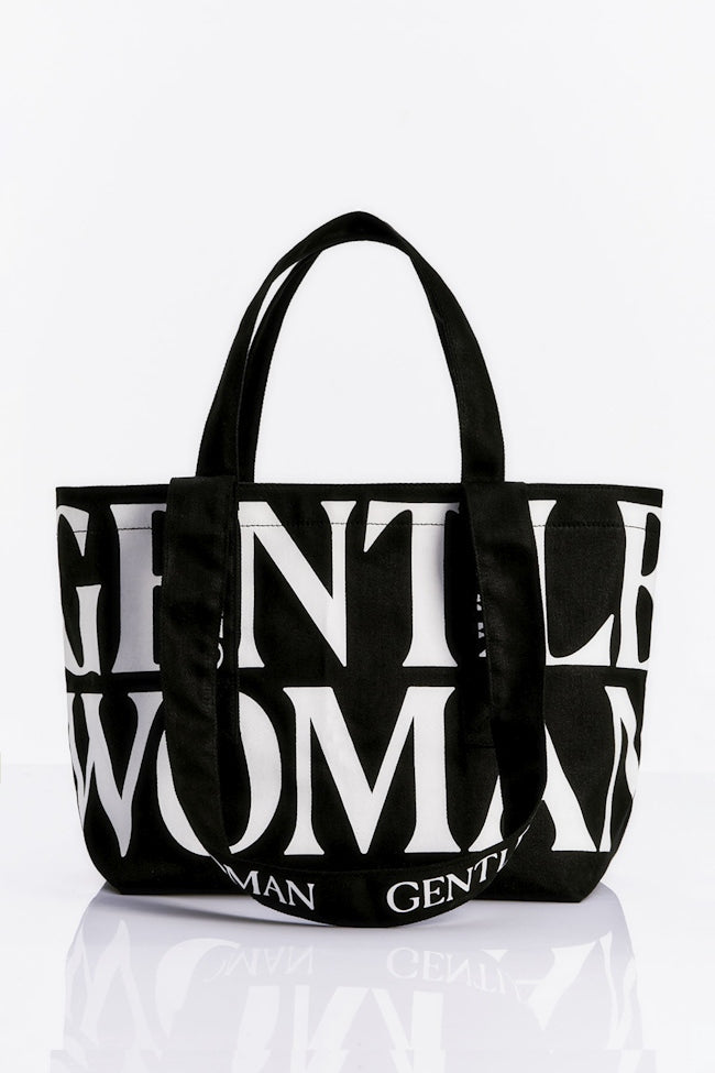 GENTLEWOMAN - HOLLYWOOD TOTE BAG (GREEN/BLUE/BLACK)