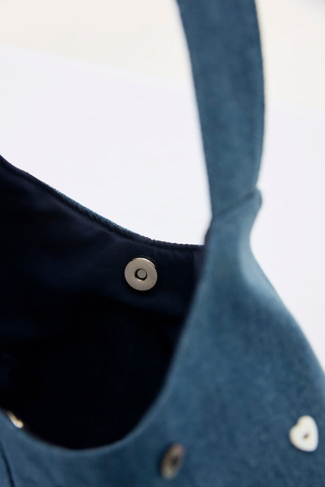 GENTLEWOMAN - Uncoated Denim Hobo Bag