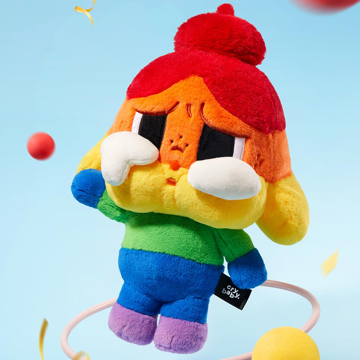 *CRYBABY CHEER UP, BABY! SERIES-Plush Doll 大彩虹公仔