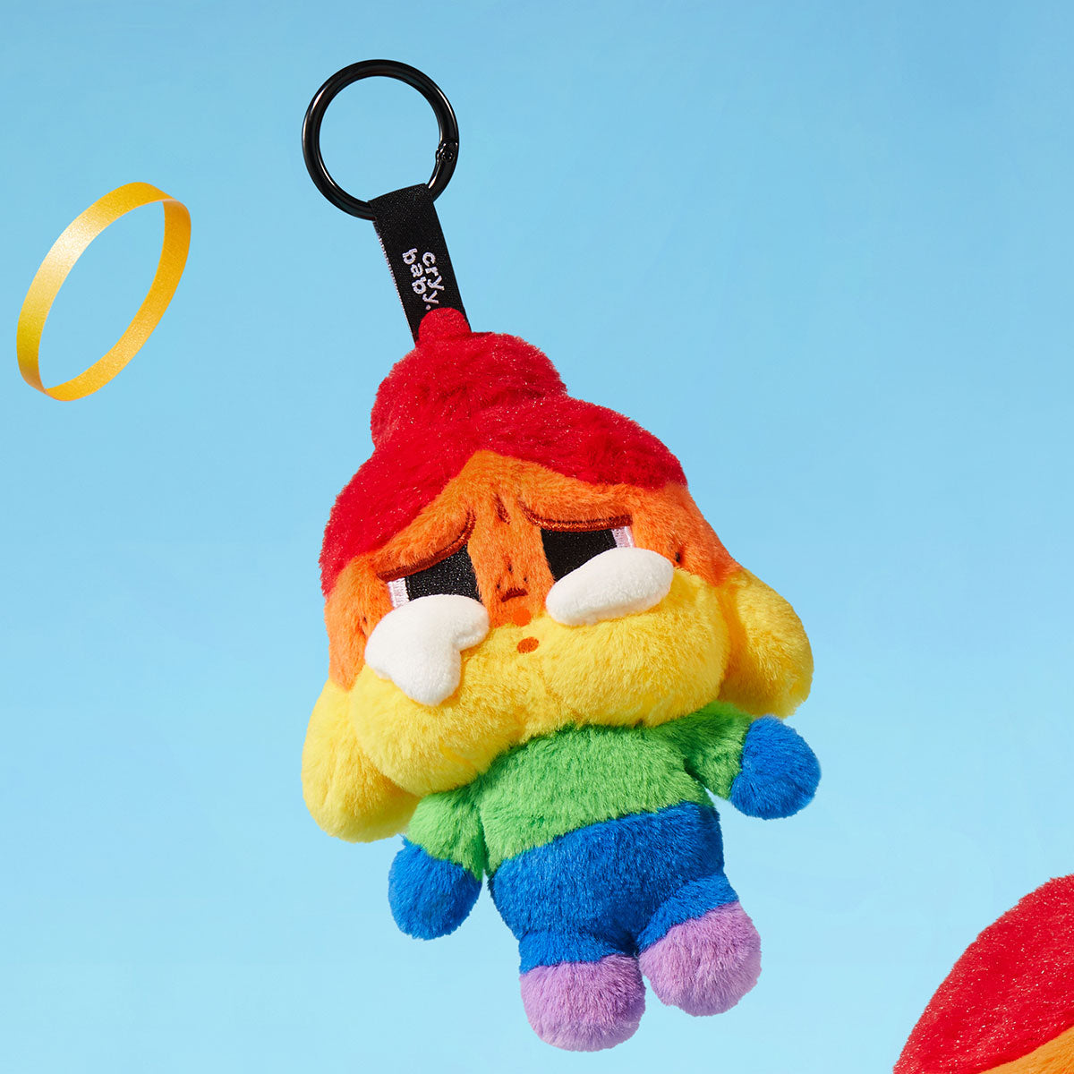 *CRYBABY CHEER UP, BABY! SERIES-Plush Doll Pendant 細彩虹掛飾
