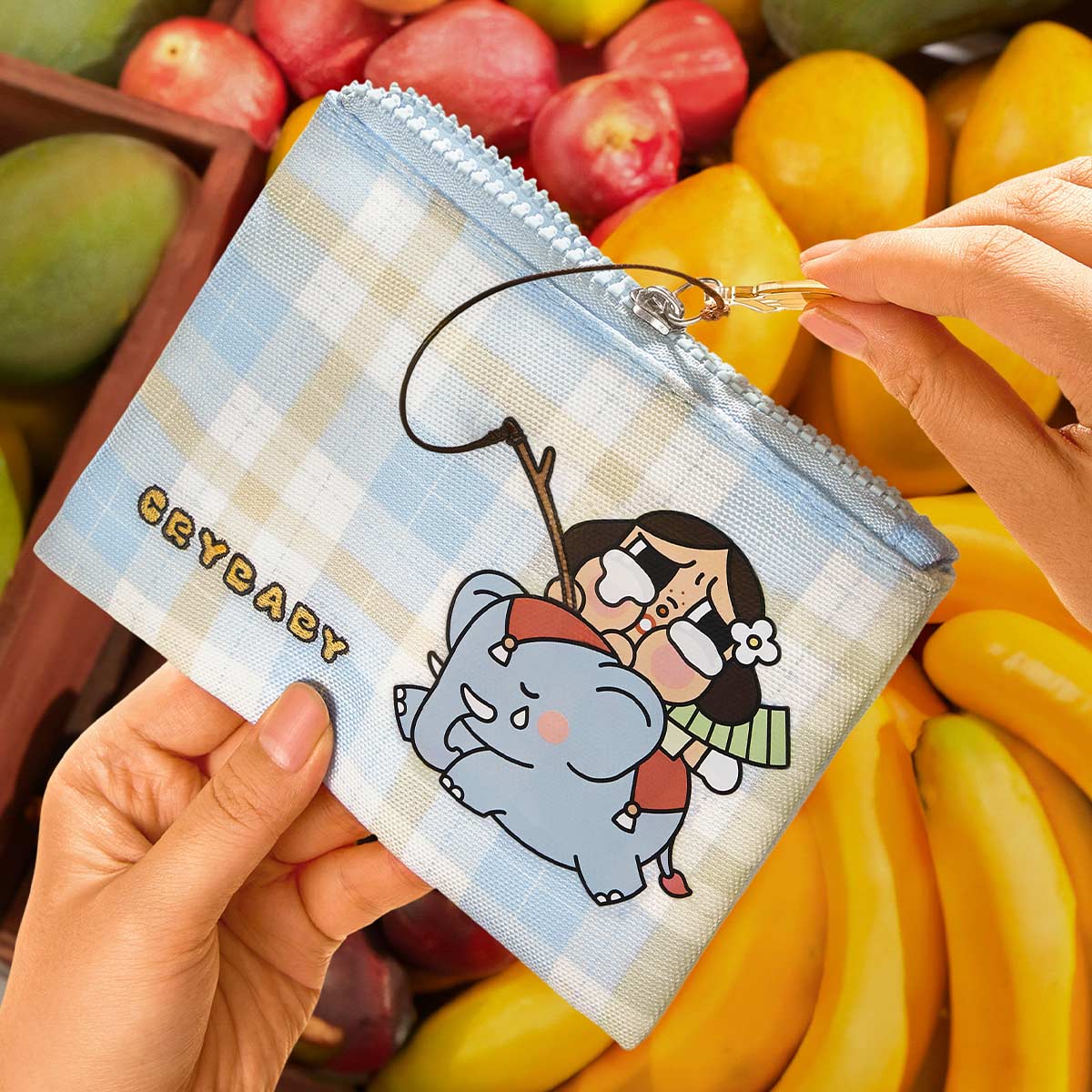*【泰國限定】CRYBABY HELLO THAILAND SERIES - Mini Bag 散銀包