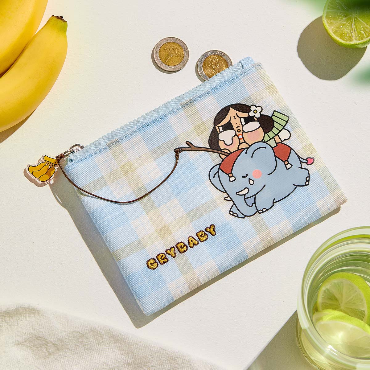 *【泰國限定】CRYBABY HELLO THAILAND SERIES - Mini Bag 散銀包