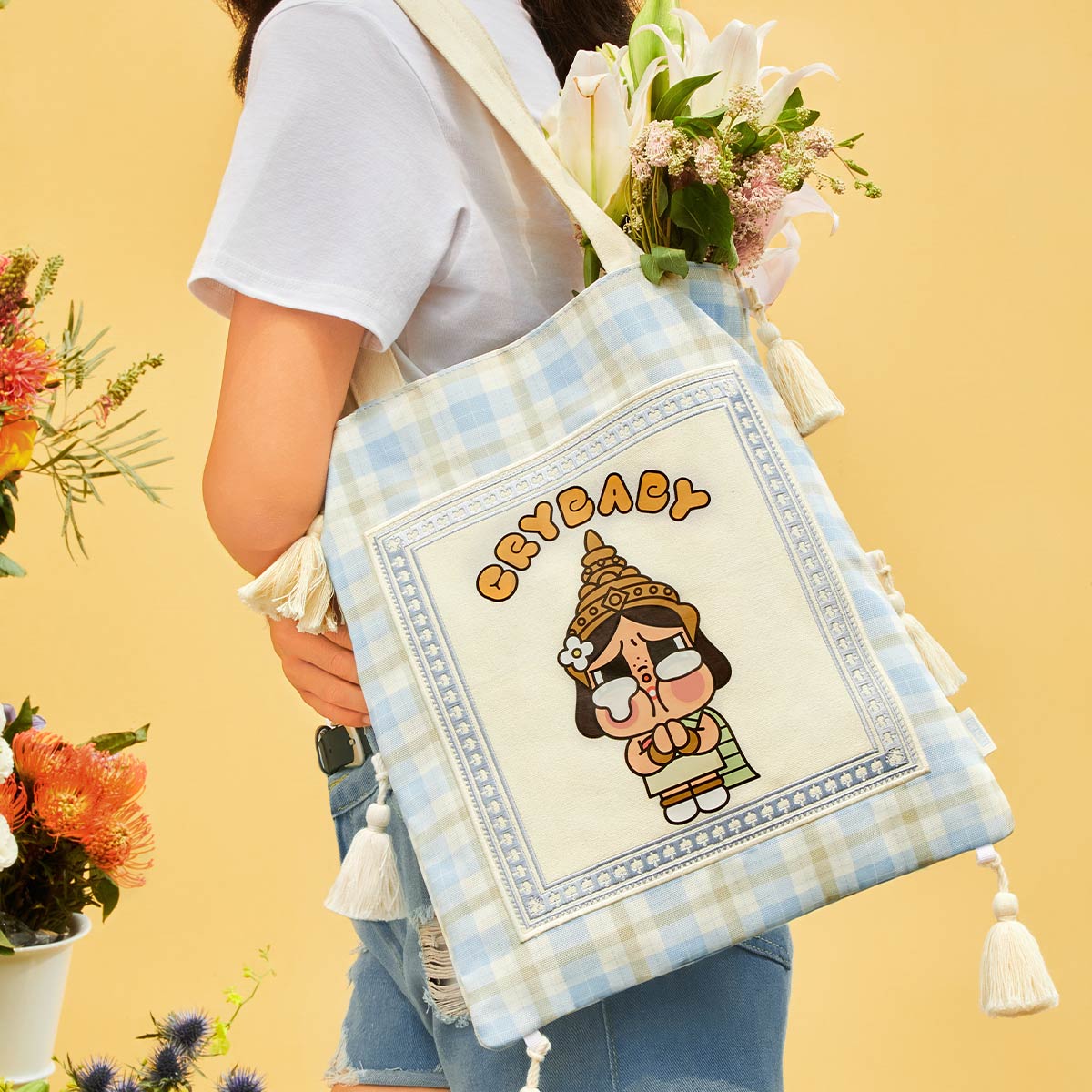 *【泰國限定】CRYBABY HELLO THAILAND SERIES 布袋