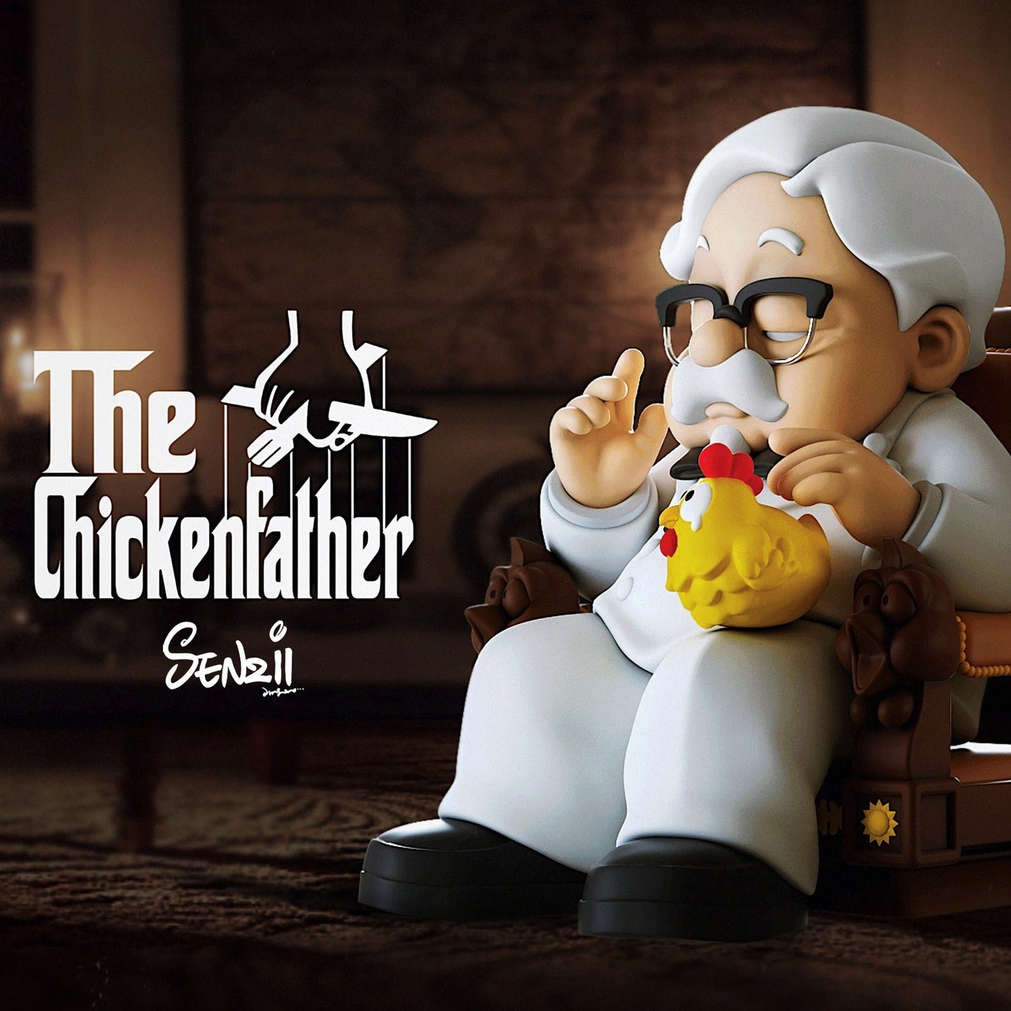 *Senzii - The Chicken Father 炸雞教父 2.0 (坐姿版)
