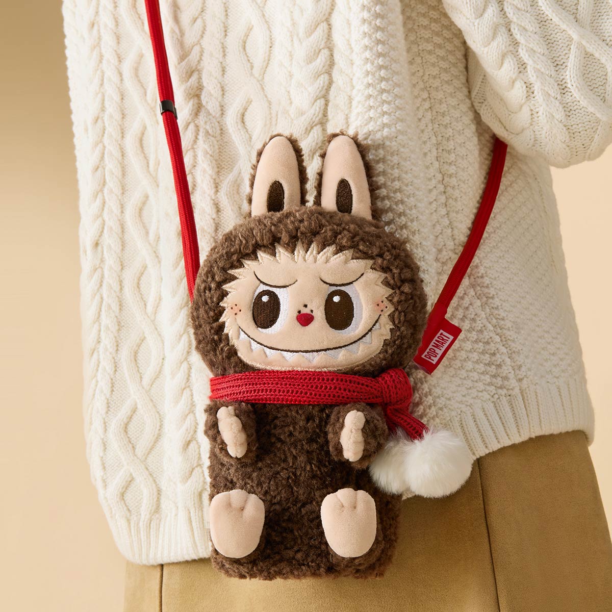 *LABUBU【THE MONSTERS】SHOULDER BAG 斜孭袋
