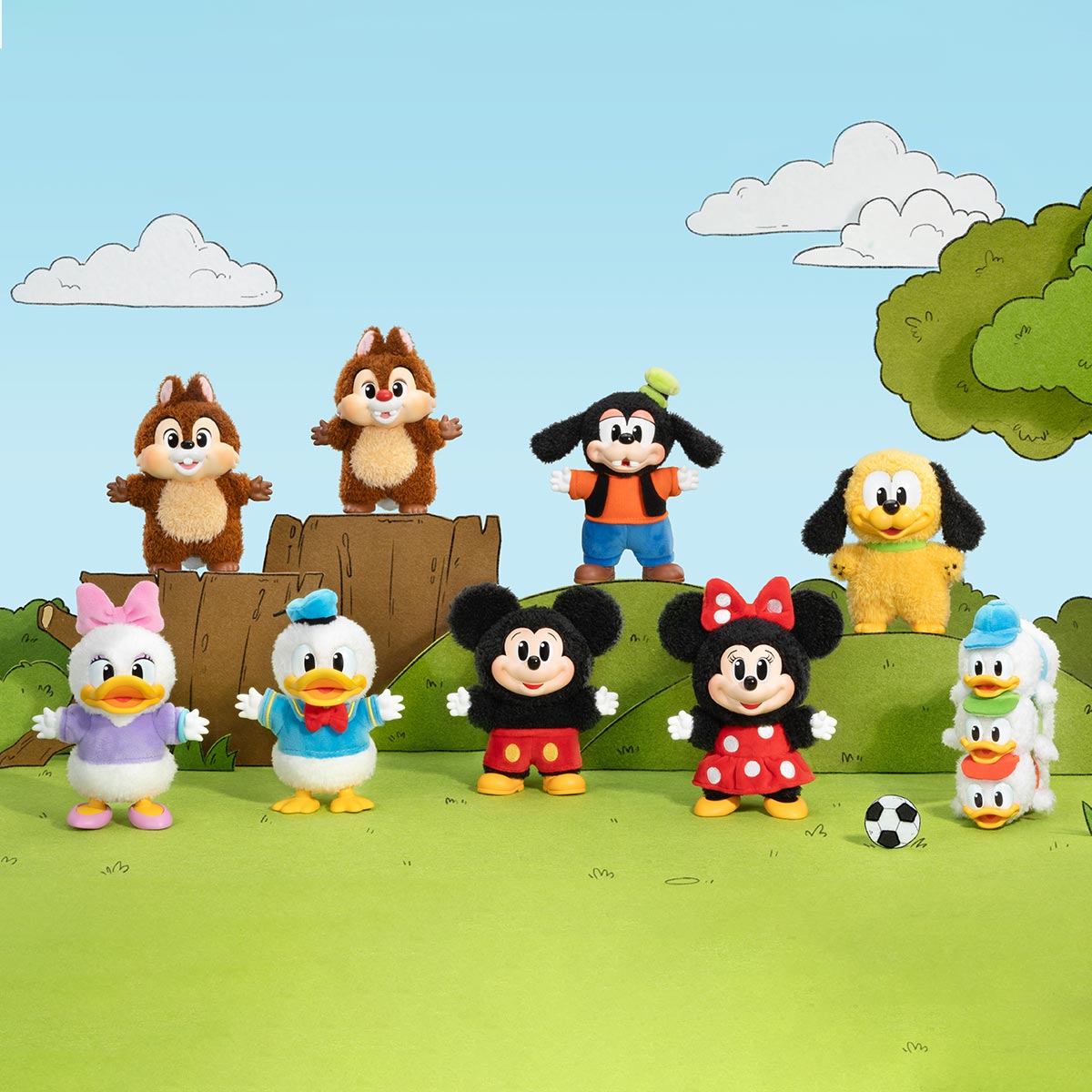 *DISNEY Mickey Family 米奇家族萌在一起掛件系列盲盒