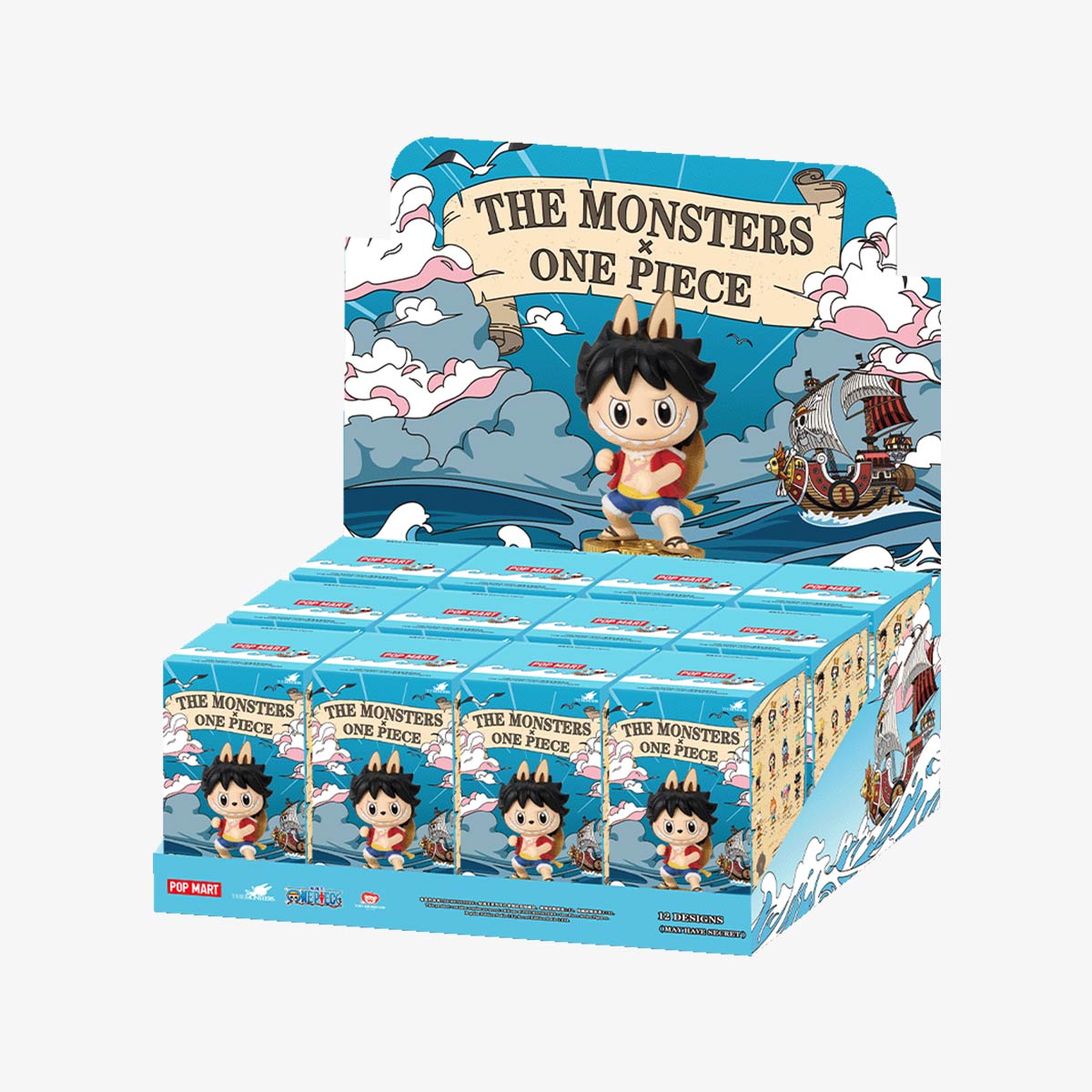 *Labubu - THE MONSTERS X ONE PIECE 海賊王系列