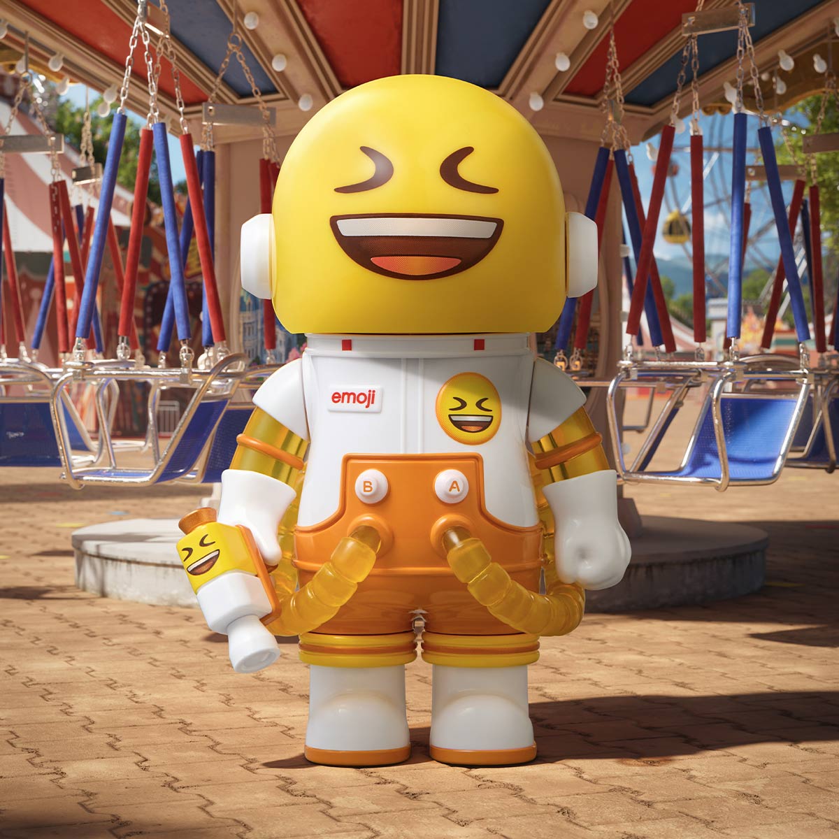 *MEGA SPACE MOLLY 100% × emoji™ Series盲盒