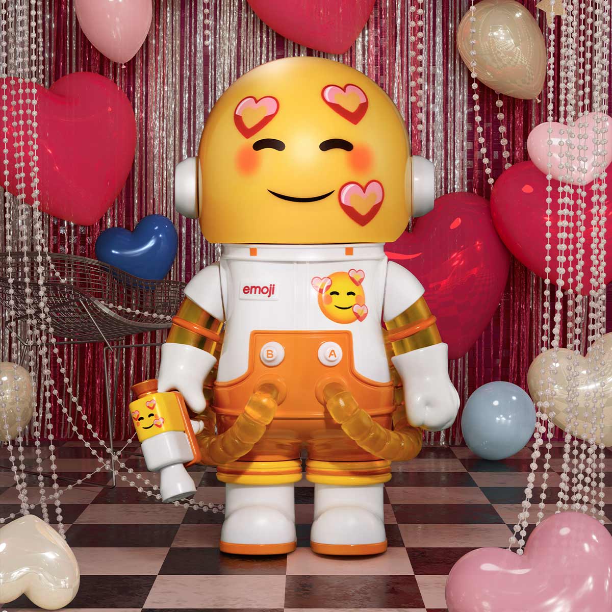 *MEGA SPACE MOLLY 100% × emoji™ Series盲盒