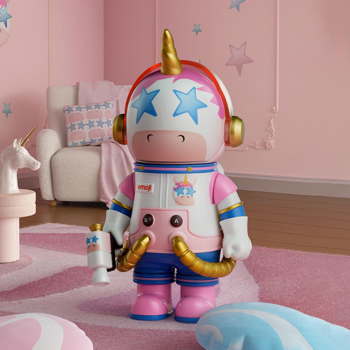 *MEGA SPACE MOLLY 100% × emoji™ Series盲盒