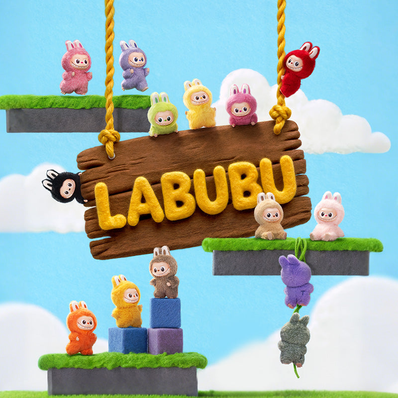 *LABUBU【THE MONSTERS】PIN FOR LOVE - 毛絨掛件盲盒 (N-Z)