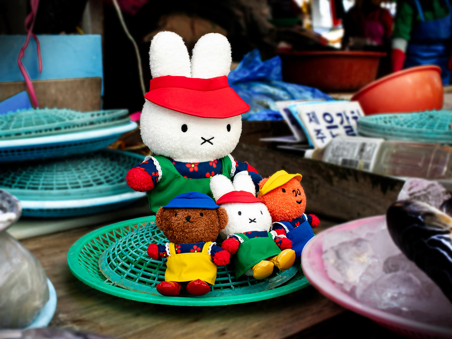 Miffy - 韓國釜山限定 - 漁市場造型掛飾