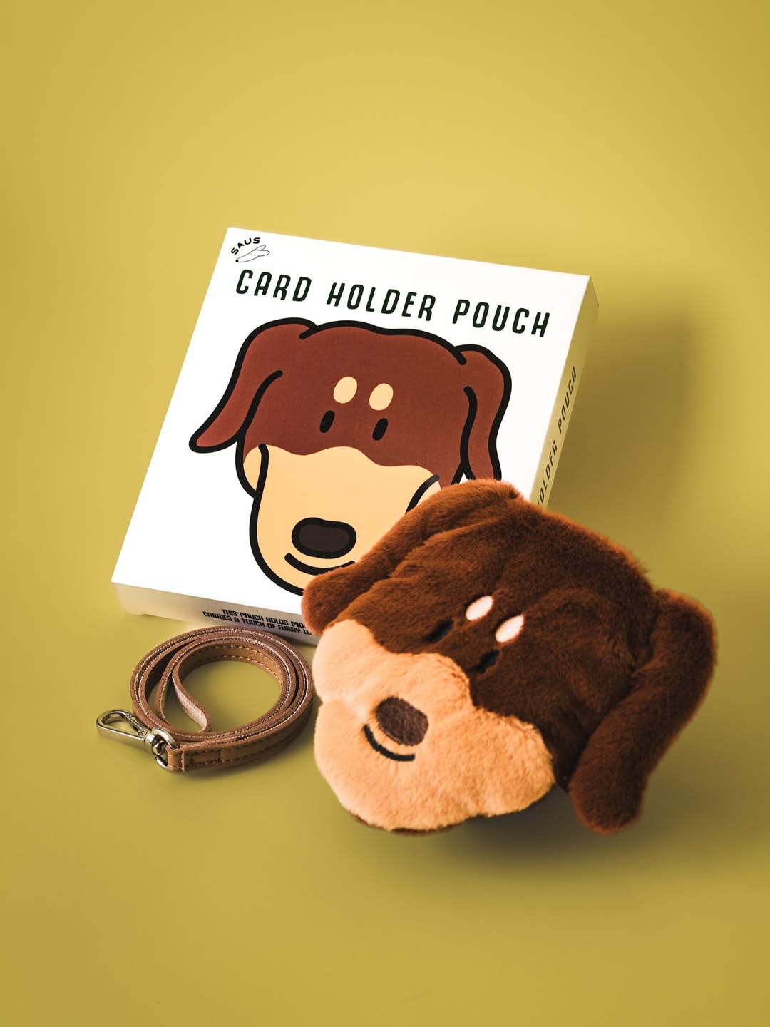 *人氣SAUSCHESTRA Card Holder Pouch|掛頸卡套收納袋