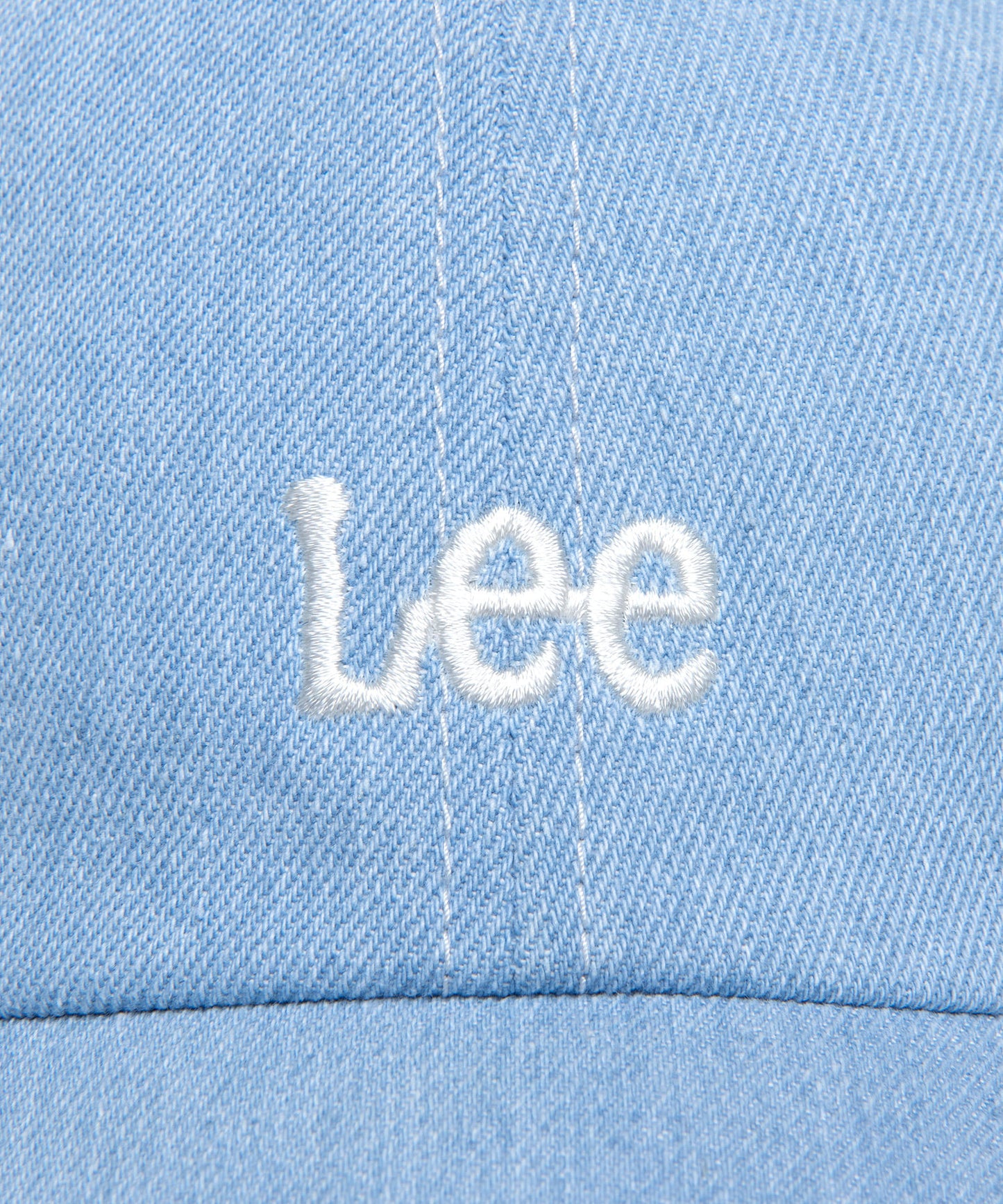 Lee - Small Twitch Logo Denim Ball Cap - Indigo Light