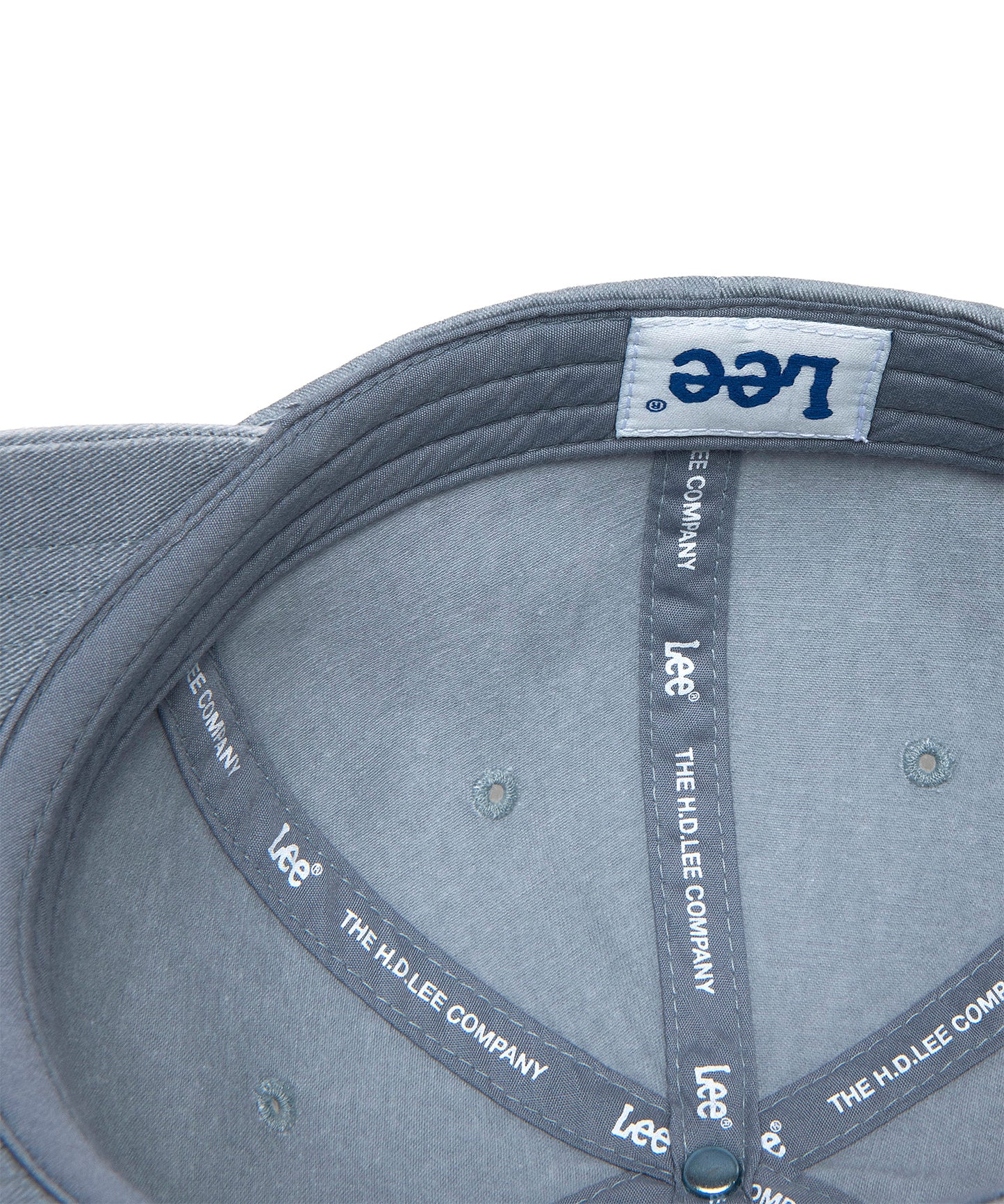 Lee - Small Twitch Logo Pigment Ball Cap - Ash Blue