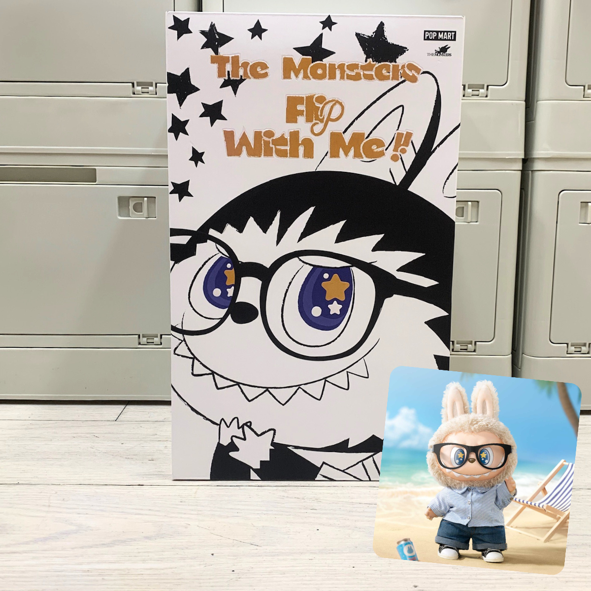 *LABUBU【THE MONSTERS】- FLIP WITH ME大夏公仔