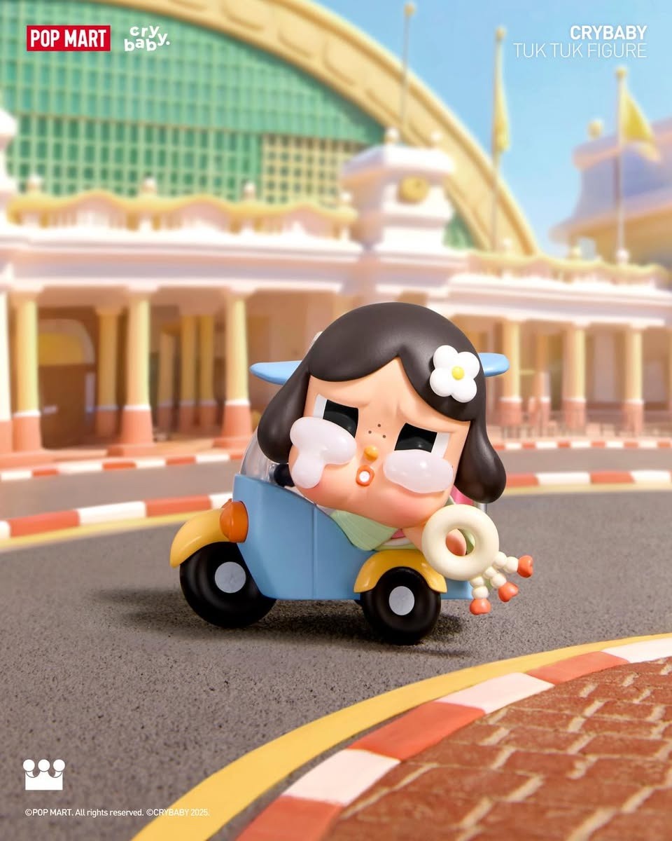 *【泰國LANDMARK限定】CRYBABY TUK TUK手辦