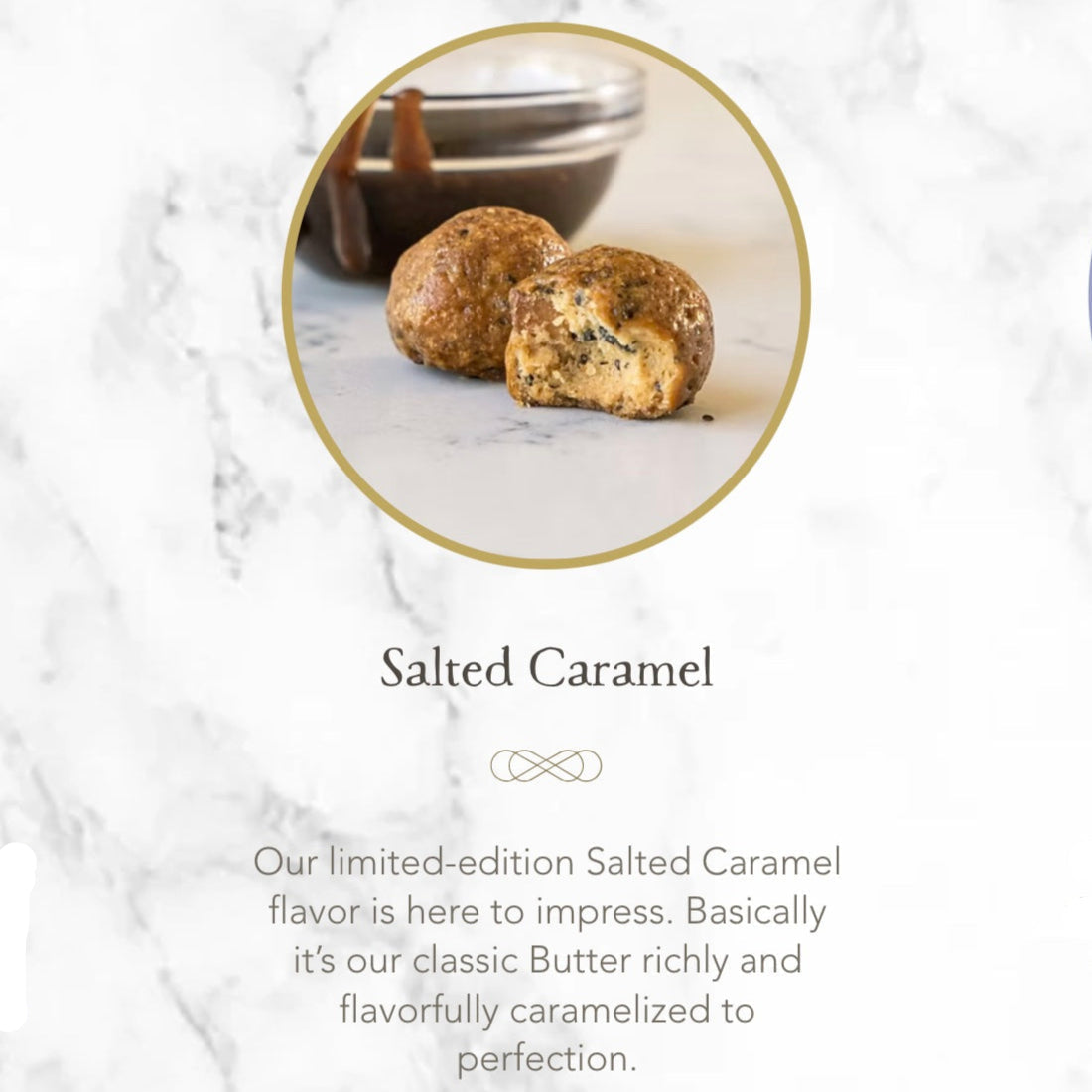 【泰國人氣曲奇】P.S. I Love You - Macadamia Balls (海鹽焦糖 Salted Caramel)