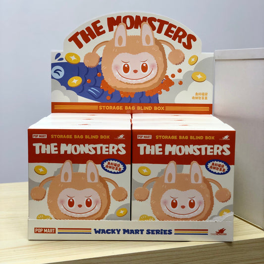 ＊LABUBU【THE MONSTERS】怪味便利店系列 - 魚籽福袋收納袋盲盒