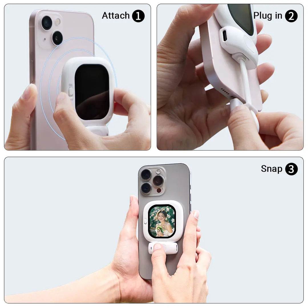 CYNOVA x Founist - Vlogmate Mini隨拍寶｜自拍神器｜磁吸後置螢幕｜香港行貨