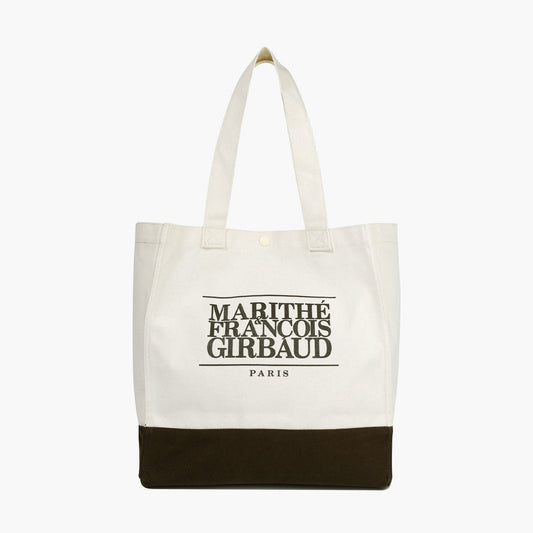 MARITHÉ FRANÇOIS GIRBAUD - Classic Logo Big Shopper Bag Natural