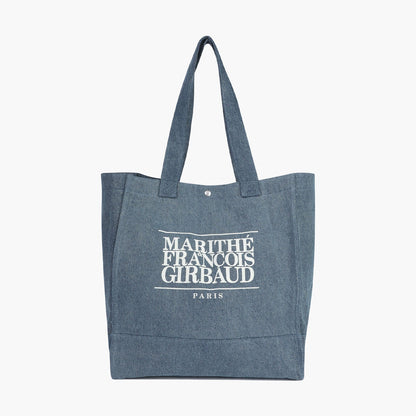 MARITHÉ FRANÇOIS GIRBAUD - Classic Logo Big Shopper Bag Light Blue