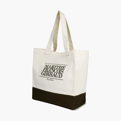 MARITHÉ FRANÇOIS GIRBAUD - Classic Logo Big Shopper Bag Natural