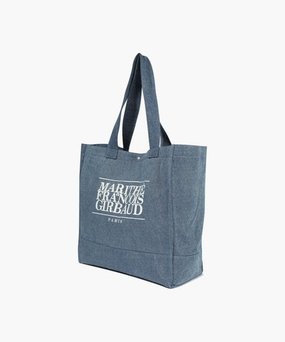 MARITHÉ FRANÇOIS GIRBAUD - Classic Logo Big Shopper Bag Light Blue