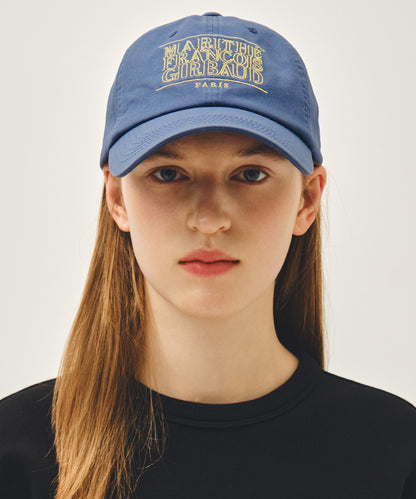 MARITHÉ FRANÇOIS GIRBAUD - OUTLINE CLASSIC LOGO CAP - Vintage Blue