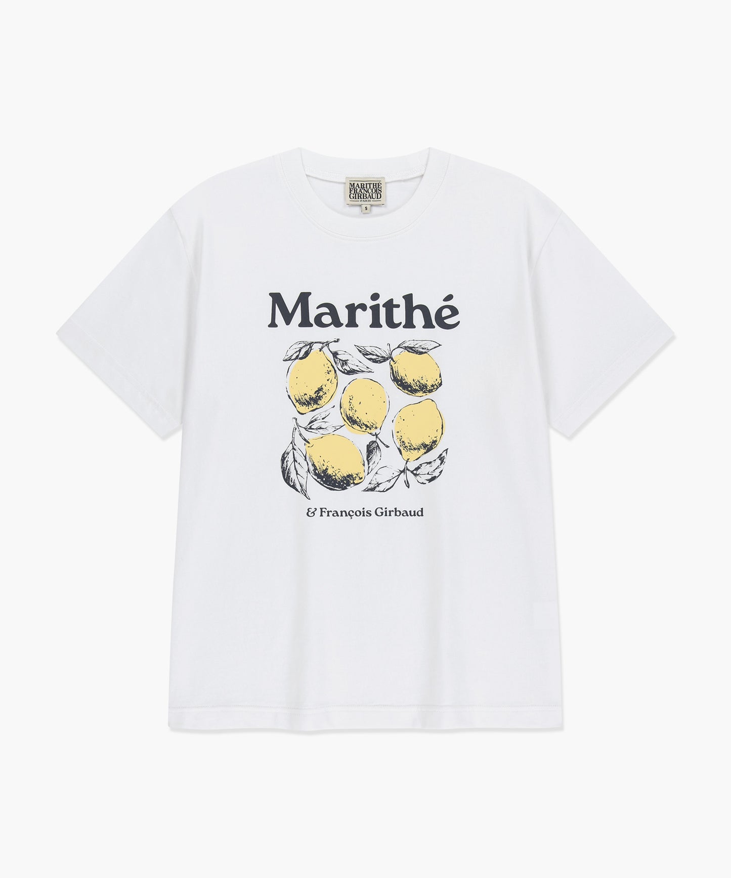 MARITHÉ FRANÇOIS GIRBAUD - AEROCOOL LEMON GRAPHIC TEE - White