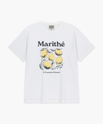 MARITHÉ FRANÇOIS GIRBAUD - AEROCOOL LEMON GRAPHIC TEE - White