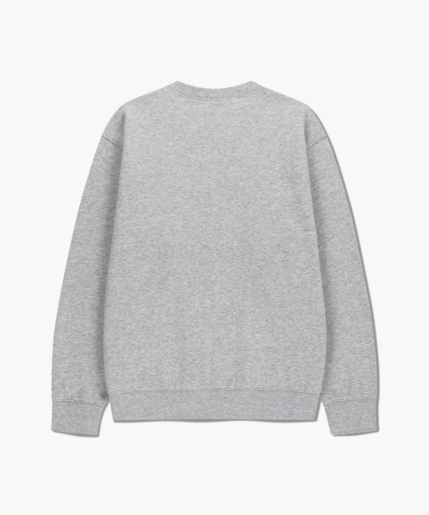 MARITHÉ FRANÇOIS GIRBAUD - Classic Logo Embroidery Sweatshirt (Brushed) Heather Gray