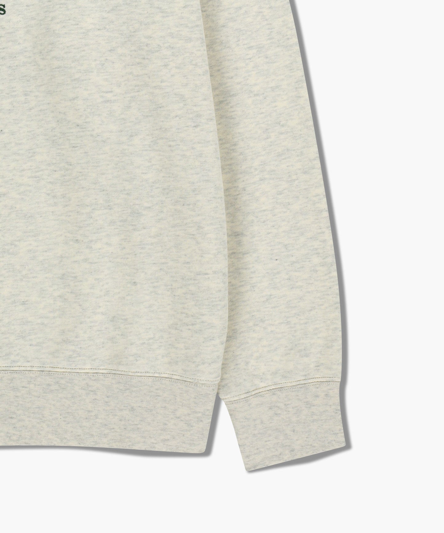 MARITHÉ FRANÇOIS GIRBAUD - Classic Logo Embroidery Sweatshirt (Brushed) Oatmeal