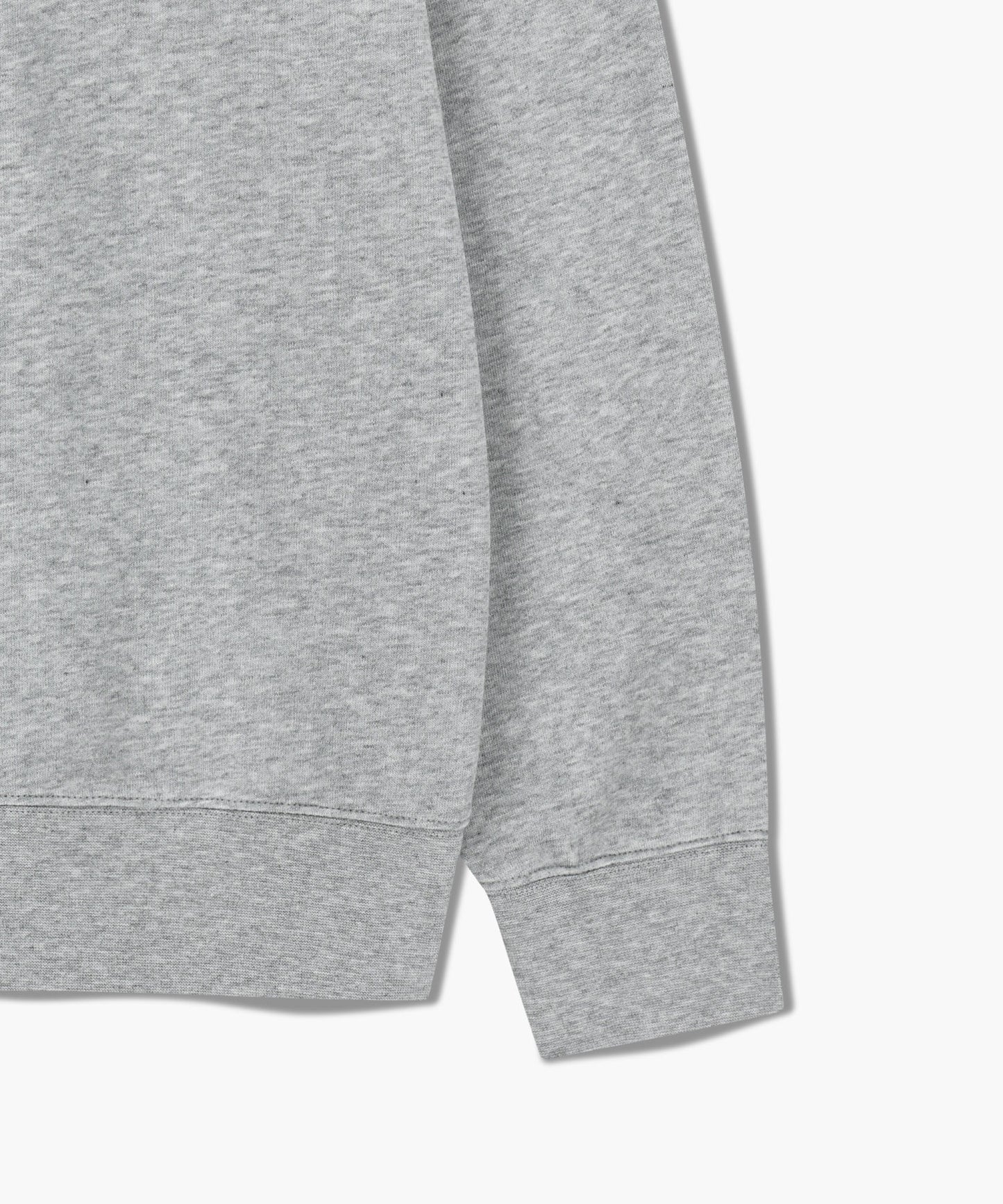 MARITHÉ FRANÇOIS GIRBAUD - Classic Logo Embroidery Sweatshirt (Brushed) Heather Gray