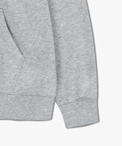 MARITHÉ FRANÇOIS GIRBAUD - Classic Logo Embroidery Hoodie (Brushed) Heather Gray