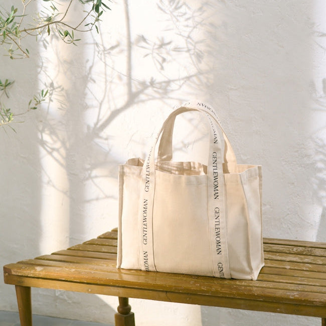 GENTLEWOMAN - LOGO STRAP SHOPPING TOTE