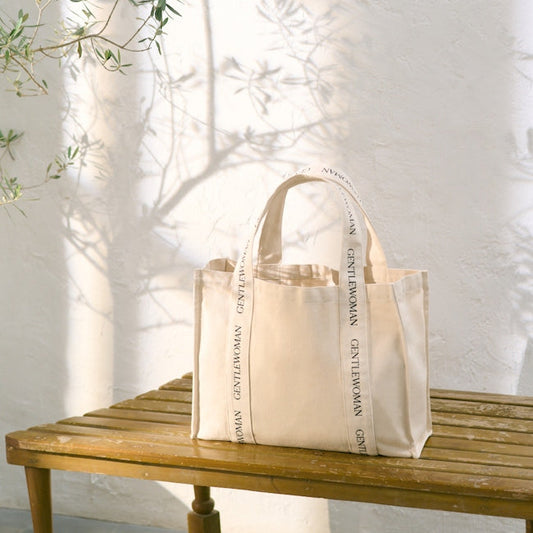 GENTLEWOMAN - LOGO STRAP SHOPPING TOTE