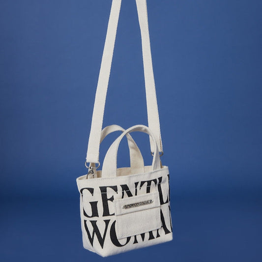 GENTLEWOMAN - CLASSY PURSE (CREAM/BLACK)