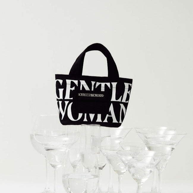 GENTLEWOMAN - CLASSY PURSE (CREAM/BLACK)