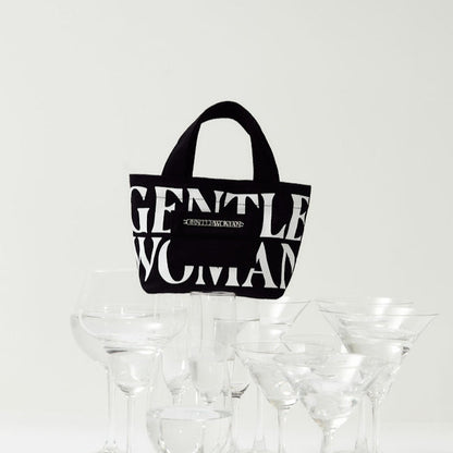 GENTLEWOMAN - CLASSY PURSE (CREAM/BLACK)