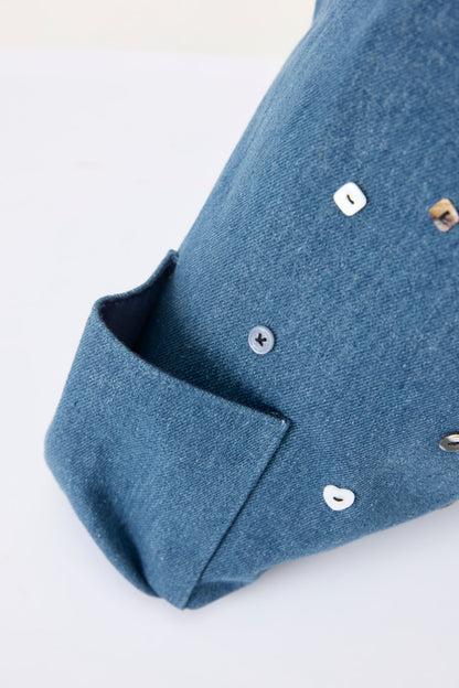GENTLEWOMAN -  Uncoated Denim Hobo Bag