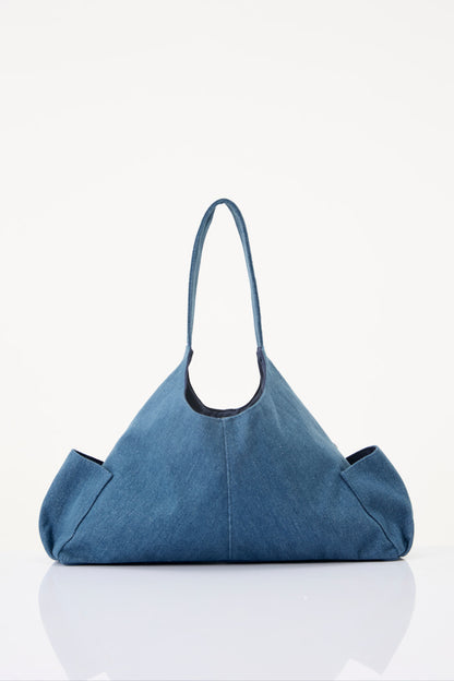 GENTLEWOMAN -  Uncoated Denim Hobo Bag