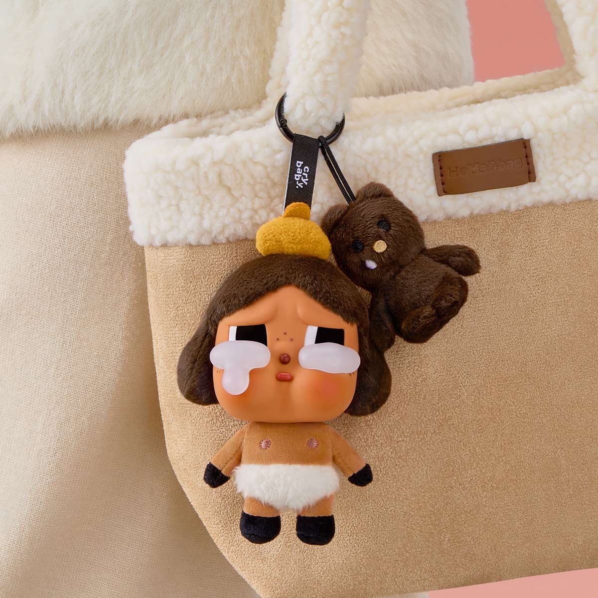 ＊CRYBABY - Crying Again Series-Vinyl Face Plush掛飾盲盒