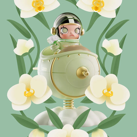 ＊【泰國限定】MEGA SPACE MOLLY 100% Blooming-Orchid