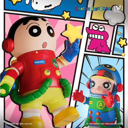 ＊MEGA SPACE MOLLY 400%+100% 蠟筆小新