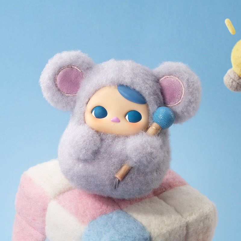 ＊PUCKY 敲敲系列 - 搪膠毛絨掛件盲盒